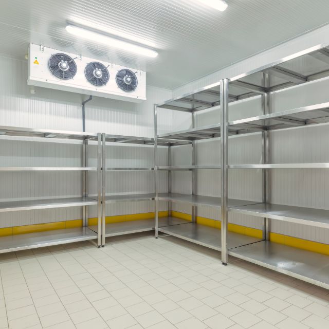 Why Invest in a Custom Walk In Refrigerator for Your Restaurant 4 empty kitchen storage