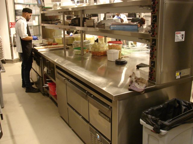 Commercial Kitchen Work Tables: Design and Functionality 2 man in a kitchen