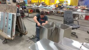 ergonomic workstations in commercial kitchens