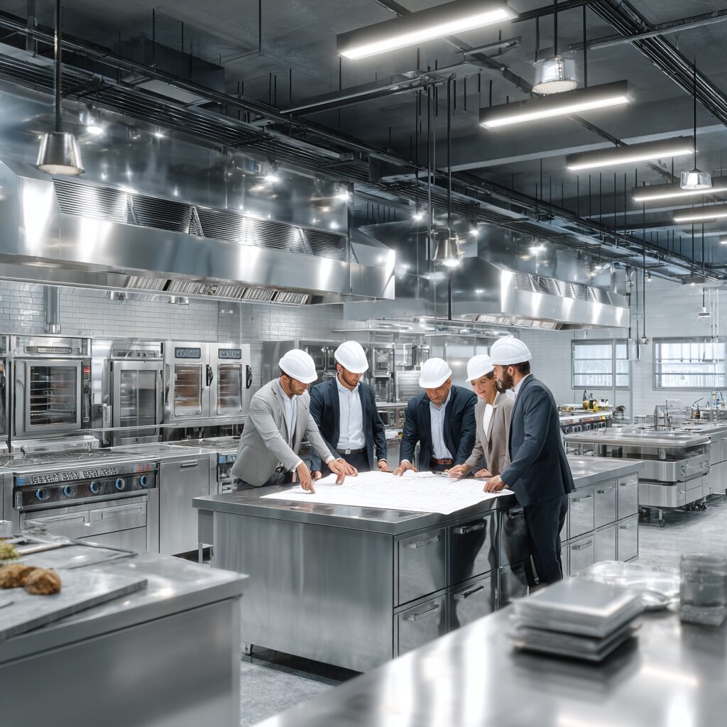 professional steel equipment installation
